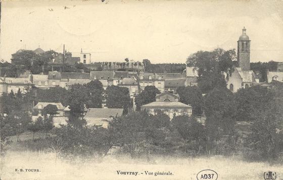 Vouvray - vue générale