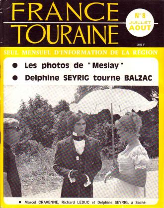 France Touraine 1969 &quotDelphine Seyrig tourne Balzac" 1/5