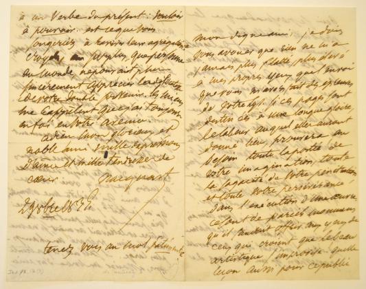 [Lettre du Dr Nacquart à Honoré de Balzac (1/2)]