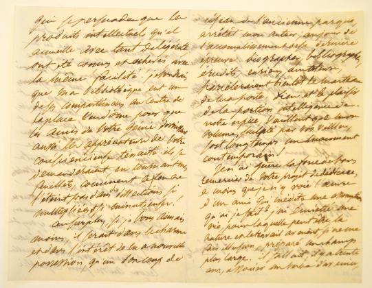 [Lettre du Dr Nacquart à Honoré de Balzac (2/2)]