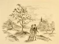 [Félix et Henriette sur le chemin de Saché]