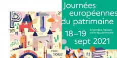 Affiche Journées Européennes du Patrimoine 2021